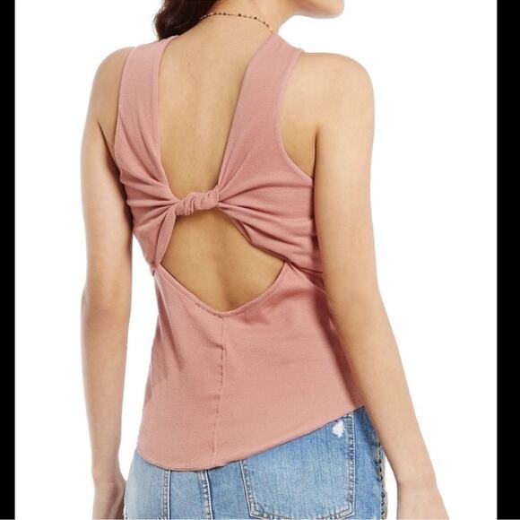 Free People Tops - Free People Intimately ribbed toe back Pfeiffer tank Small